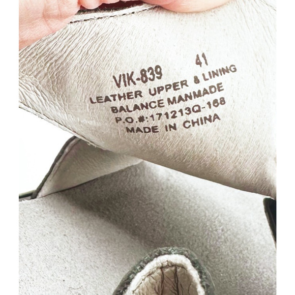 Alegria Womens Viki Sandals Size 41/10.5 Leather Comfort Arch Support Floral - Picture 8 of 9